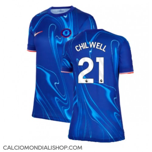 Maglie da calcio Chelsea Ben Chilwell #21 Prima Maglia Femminile 2024-25 Manica Corta